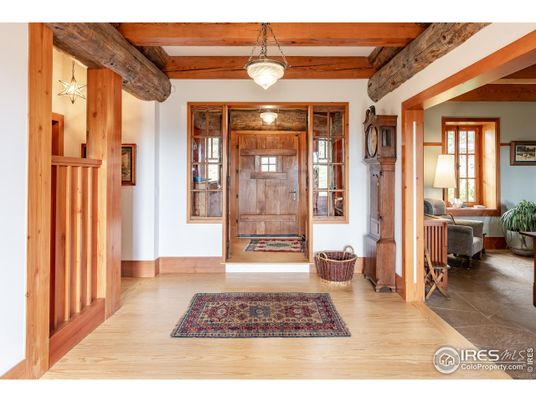 Interior, Pendant Lights, Wooden Beams, Wood Texture Flooring