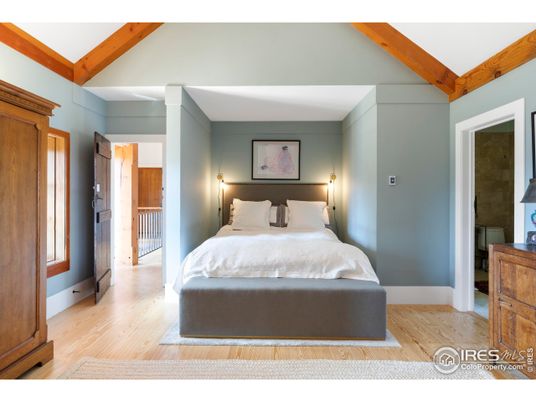 Bedroom, Interior, Wooden Beams, Wood Texture Flooring