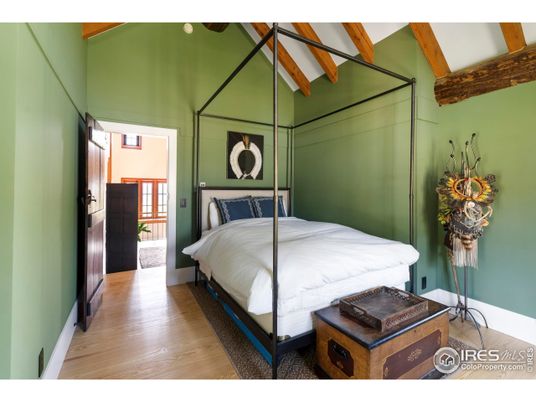 Bedroom, Interior, Wooden Beams, Wood Texture Flooring