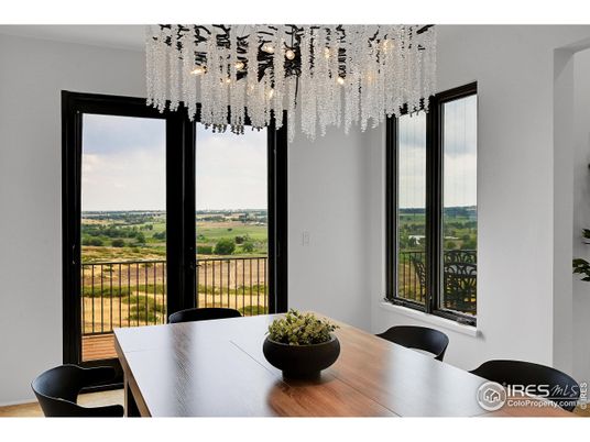 Chandelier, Dining room, Interior