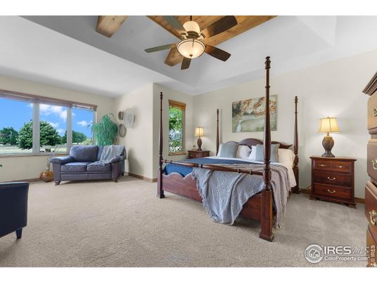 Bedroom, Interior, Wooden Beams