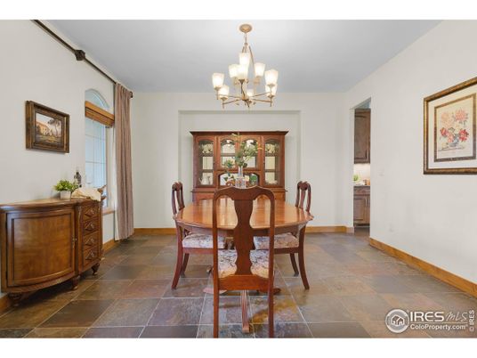 Chandelier, Dining room, Interior