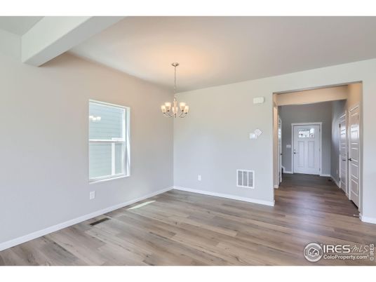 Chandelier, Empty room, Interior, Wood Texture Flooring