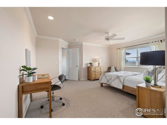 Bedroom, Home Office, Interior, Recessed Lighting