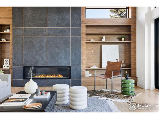 Fireplace, Interior, Wood Texture Flooring, Wooden Walls
