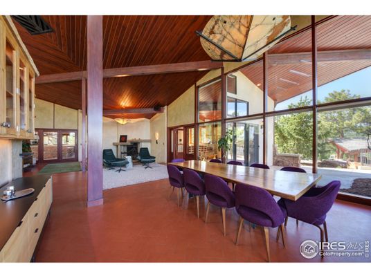 Dining room, Interior, Wooden Beams, Wooden Ceilings