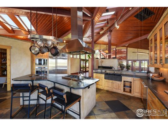 Interior, Kitchen, Stainless Steel Appliances, Wooden Beams, Wooden Ceilings