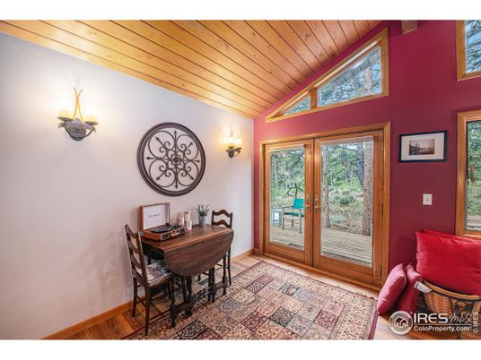 Home Office, Interior, Wooden Ceilings, Wood Texture Flooring