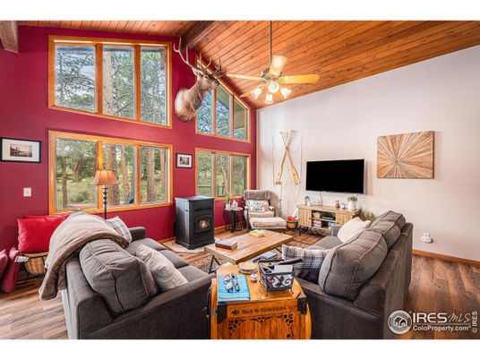 Fireplace, Interior, Living room, Wooden Ceilings, Wood Texture Flooring