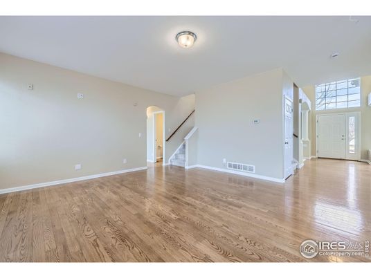 Empty room, Interior, Wood Texture Flooring