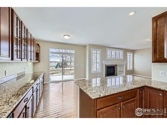 Fireplace, Interior, Recessed Lighting, Wood Texture Flooring
