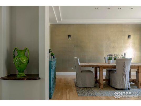 Dining room, Interior, Wood Texture Flooring