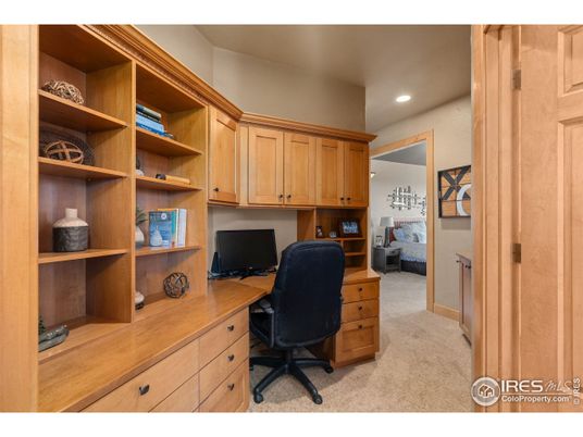 Home Office, Interior, Recessed Lighting