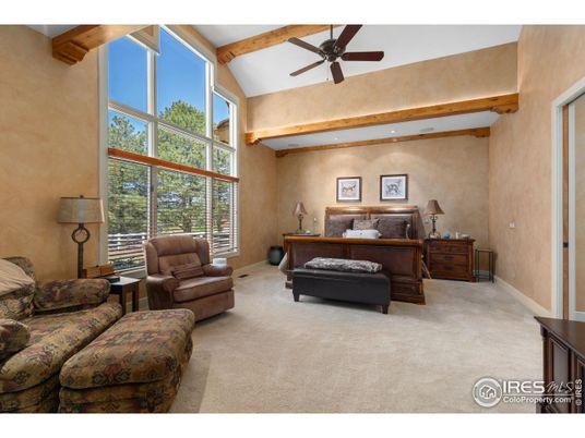 Home Office, Interior, Living room, Recessed Lighting, Wooden Beams