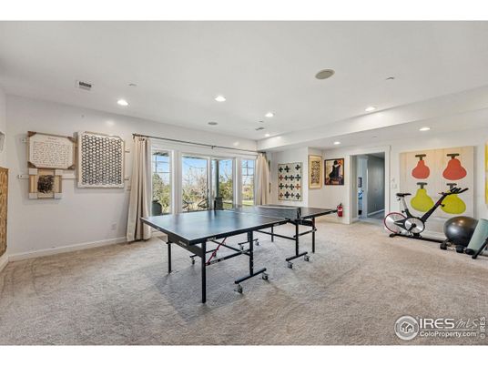 Fitness Equipment, Game Room, Interior, Recessed Lighting