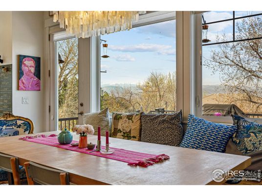Chandelier, Dining room, Interior