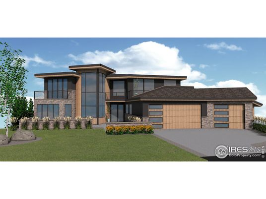 Attached, Backyard, Exterior, Facade, Modern
