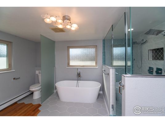Bathroom, Free Standing Baths, Glass Shower, Interior