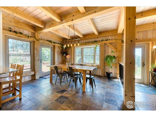 Dining room, Interior, Wooden Beams, Wooden Ceilings, Wooden Walls