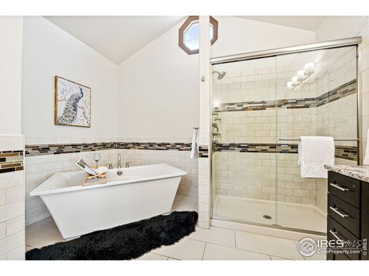 Bathroom, Free Standing Baths, Glass Shower, Interior