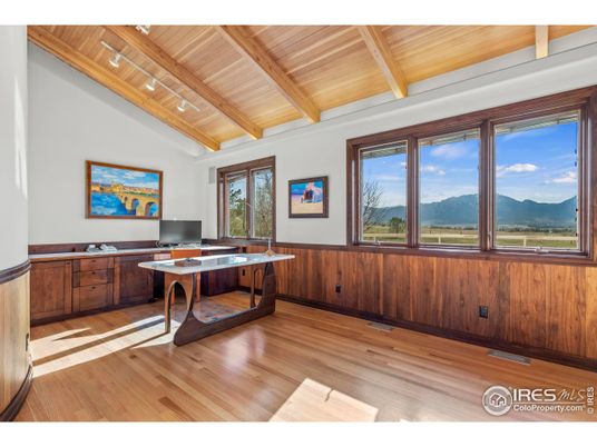 Home Office, Interior, Wooden Beams, Wooden Ceilings, Wood Texture Flooring
