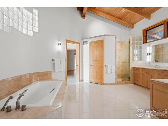 Bathroom, Interior, Wooden Beams, Wooden Ceilings