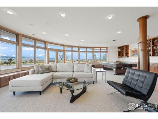 Billiard Table, Game Room, Interior, Living room, Pendant Lights, Recessed Lighting