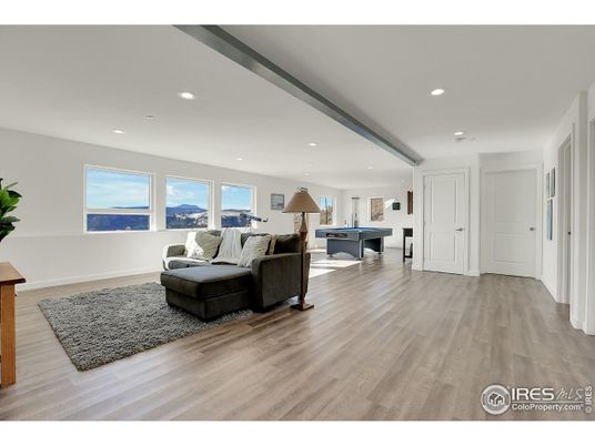 Billiard Table, Game Room, Interior, Living room, Recessed Lighting, Wood Texture Flooring