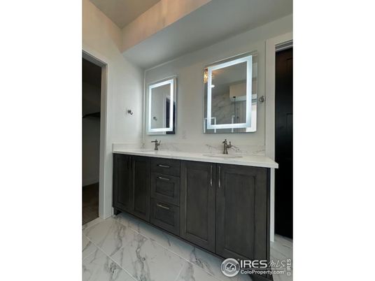 Bathroom, Dual Sink Vanities, Interior, Marble