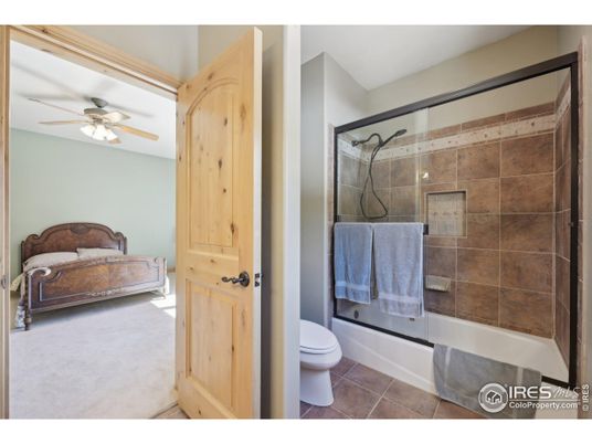 Bathroom, Bedroom, Glass Shower, Interior