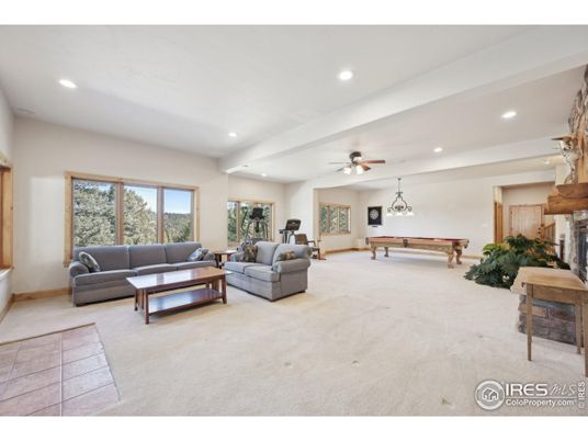 Billiard Table, Game Room, Interior, Living room, Recessed Lighting