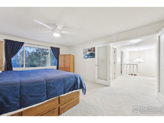 Bedroom, Chandelier, Interior