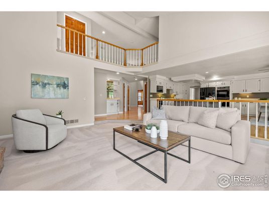 Interior, Kitchen, Living room, Recessed Lighting