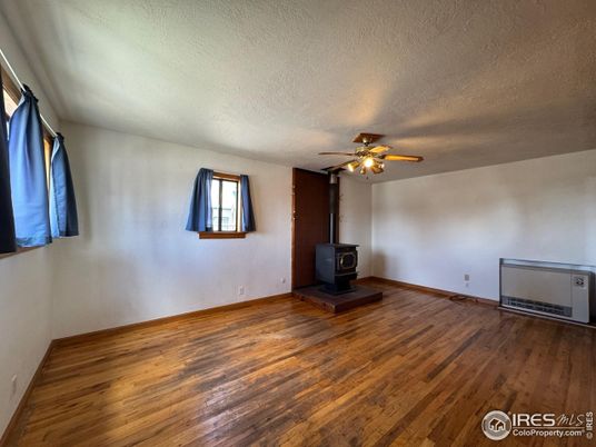 Empty room, Fireplace, Interior, Wood Texture Flooring
