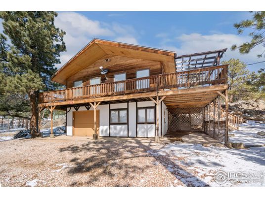 Attached, Backyard, Exterior, Facade, Log Home