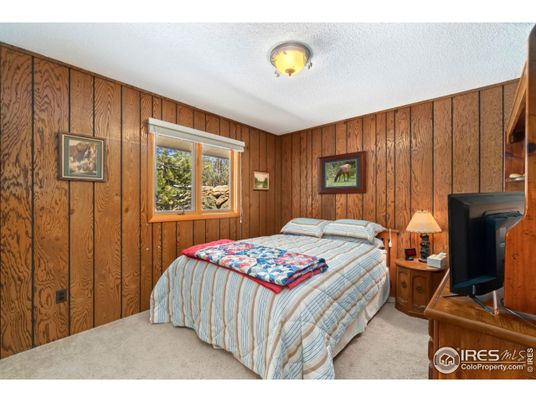 Bedroom, Interior, Wooden Walls