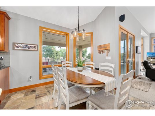 Dining room, Interior, Pendant Lights