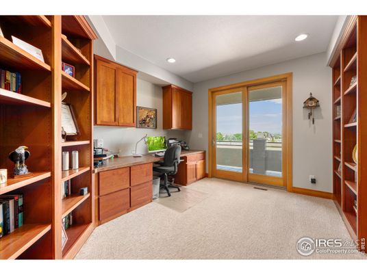 Home Office, Interior, Recessed Lighting