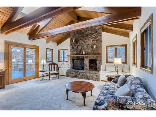 Fireplace, Interior, Living room, Stone Walls, Wooden Beams, Wooden Ceilings