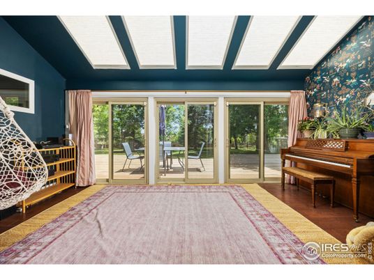 Interior, Piano, Sun Room