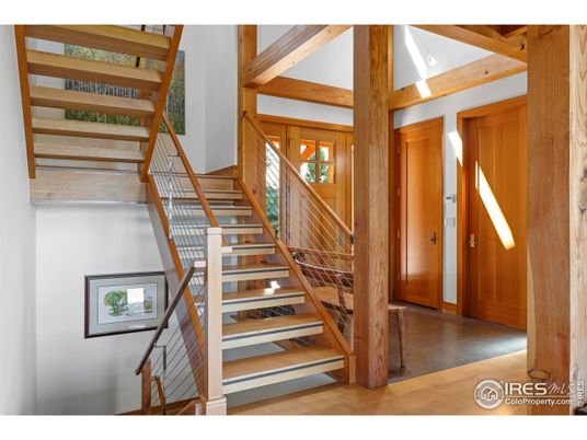Interior, Wooden Beams, Wood Texture Flooring
