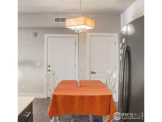 Dining room, Interior, Pendant Lights