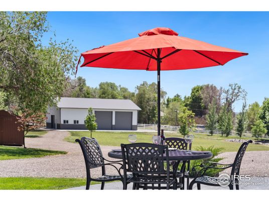 Backyard, Detached Garage, Exterior