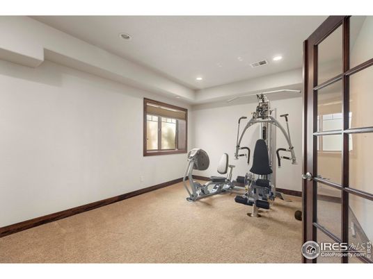 Fitness Equipment, Interior, Recessed Lighting