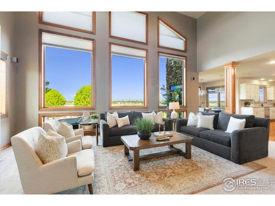 Interior, Kitchen, Living room, Recessed Lighting, Wood Texture Flooring