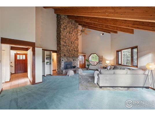 Fireplace, Interior, Living room, Stone Walls, Wooden Beams, Wooden Ceilings