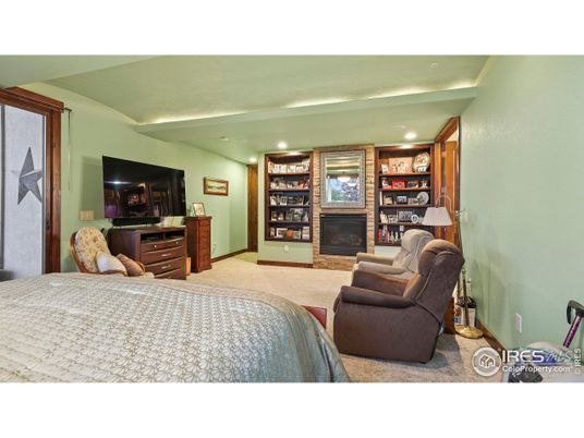Bedroom, Interior, Pendant Lights, Recessed Lighting