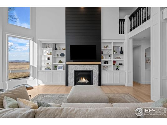 Fireplace, Interior, Living room, Wood Texture Flooring