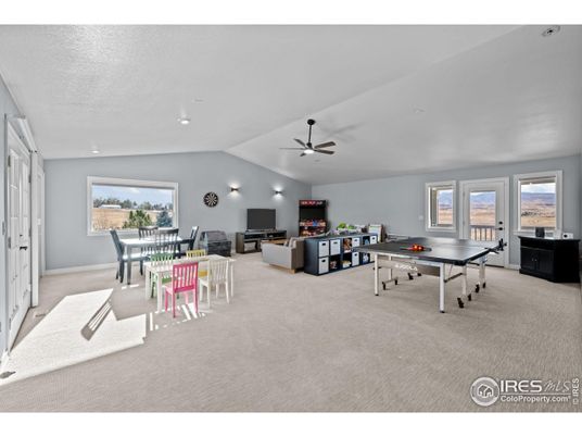 Dining room, Game Room, Interior, Living room, Recessed Lighting