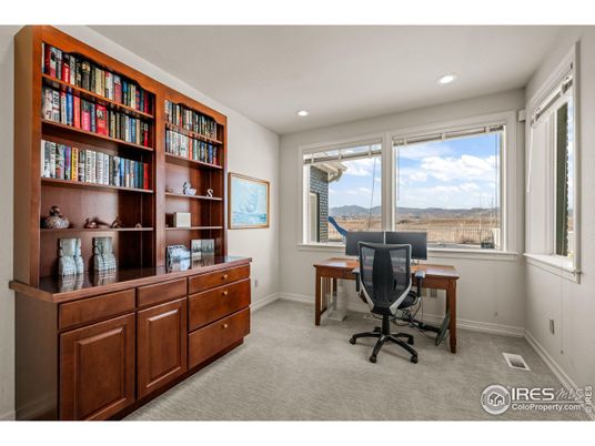 Home Office, Interior, Recessed Lighting